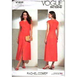 Vogue V1859 Misses 16 to 24 Rachel Comey Dress UNCUT Sewing Pattern